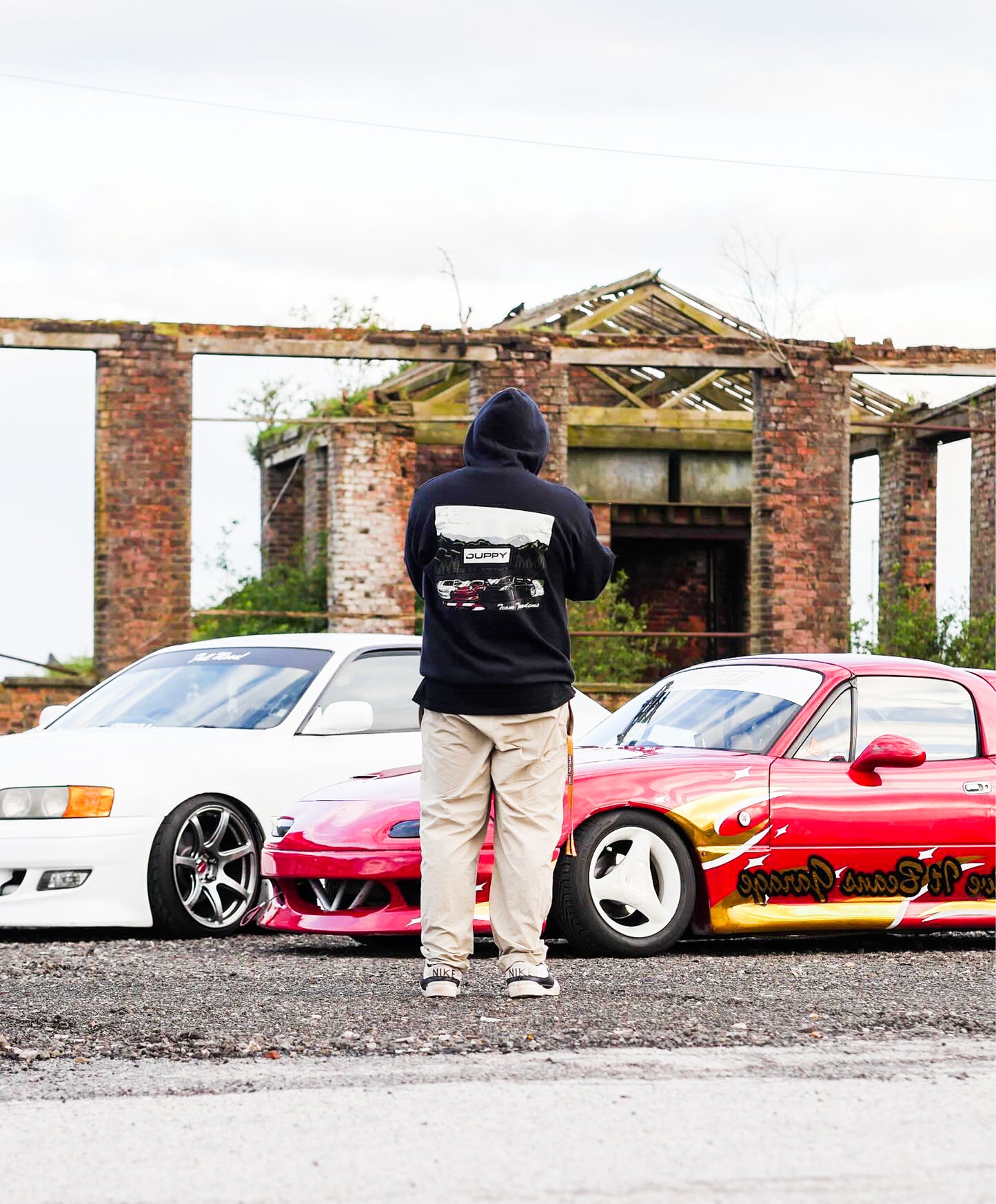 Black Unisex Hoodie - Tandem