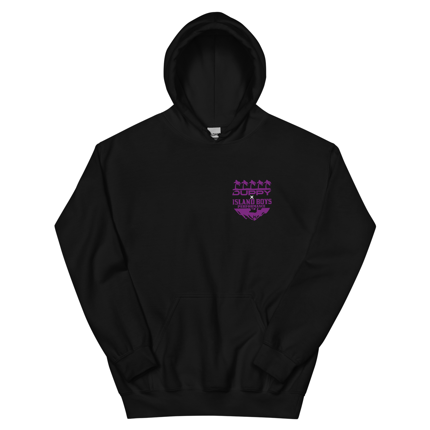 Black Unisex Hoodie - Duppy x Island boys