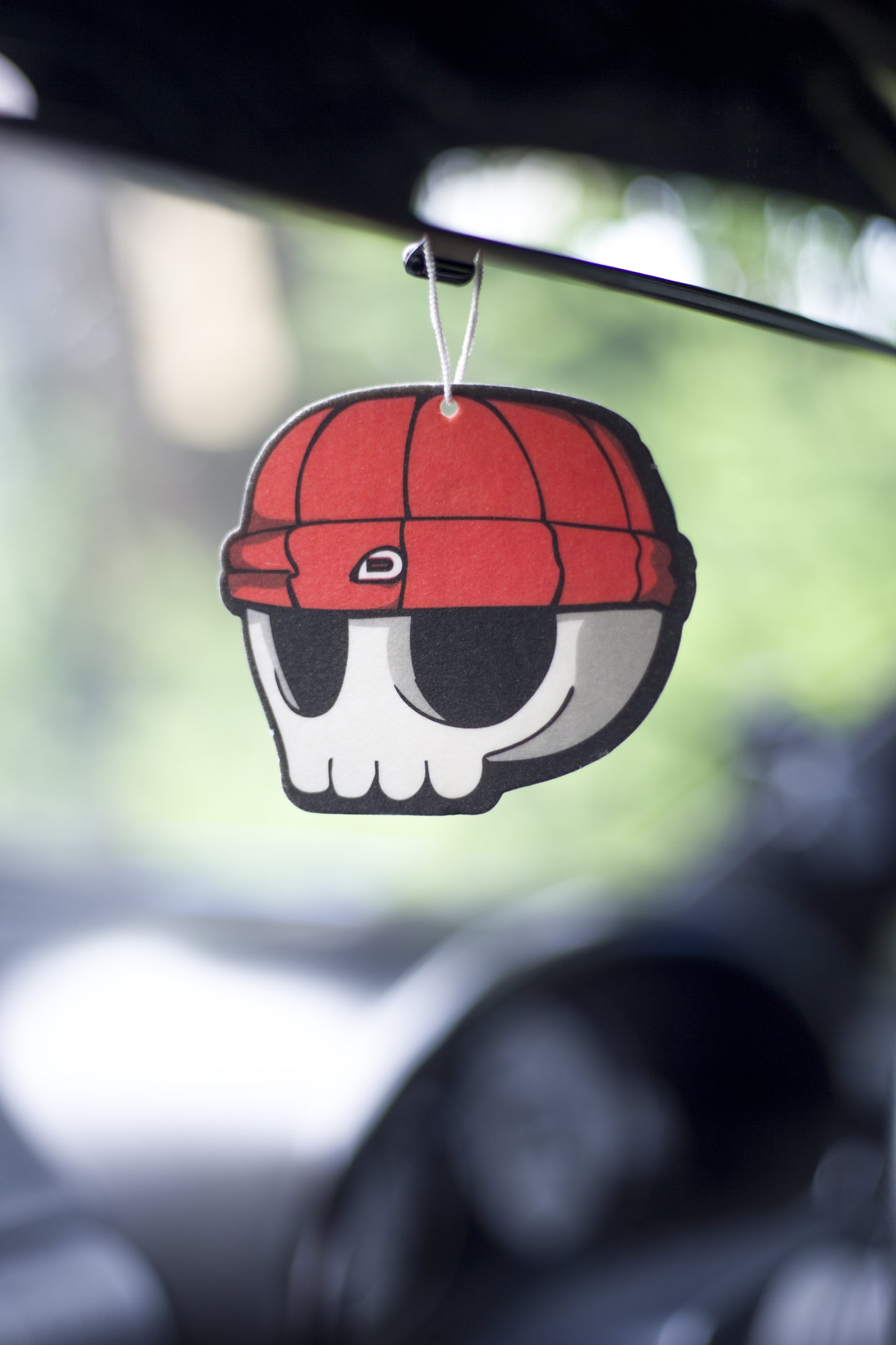 Duppy Skull Air Freshener - Cherry