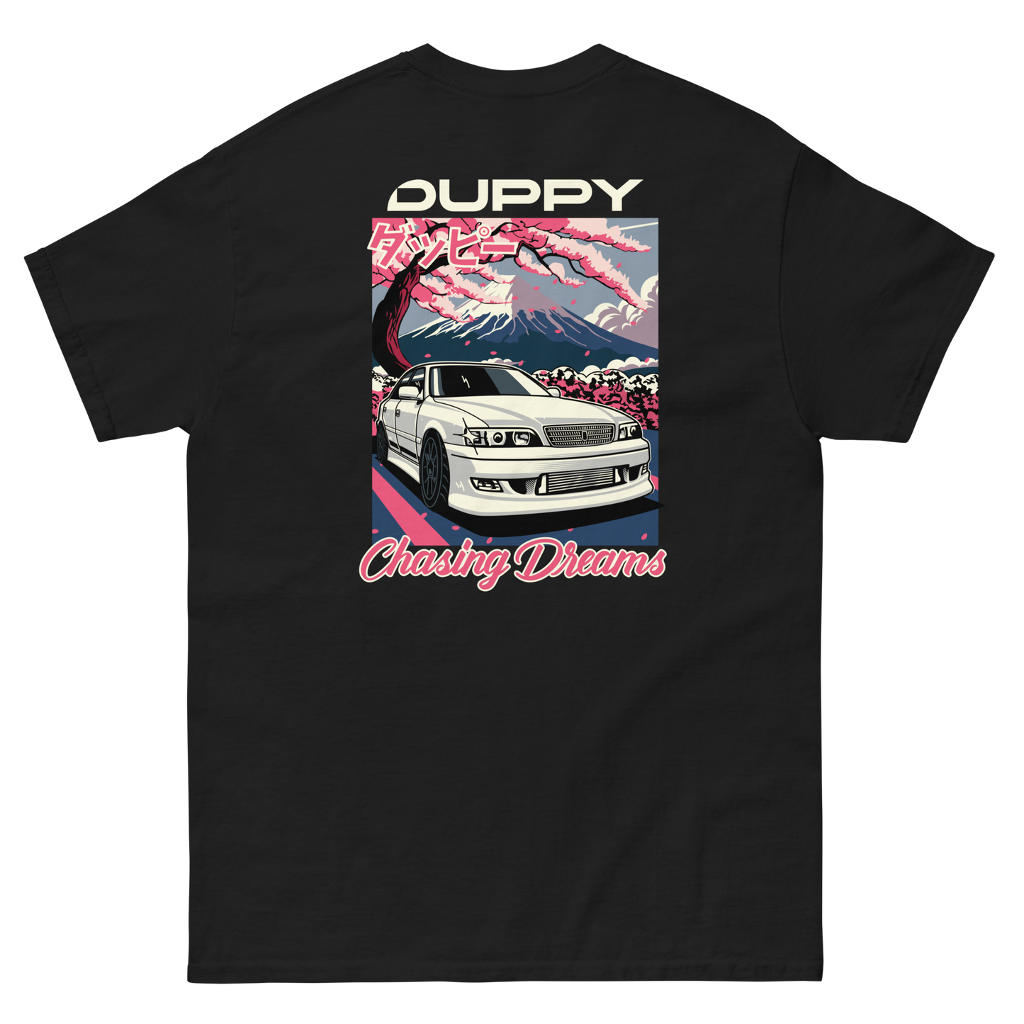 Black Unisex T-Shirt - Chasing Dreams