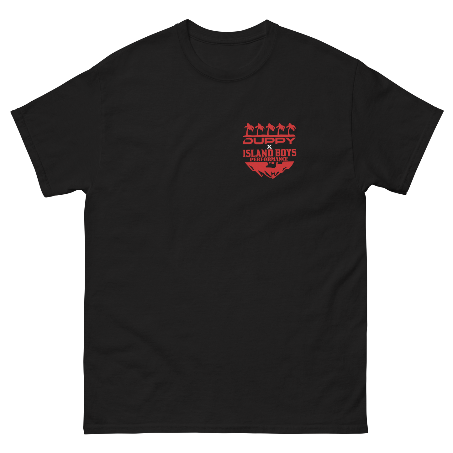 Black Unisex T-Shirt - Duppy x Island Boys Performance
