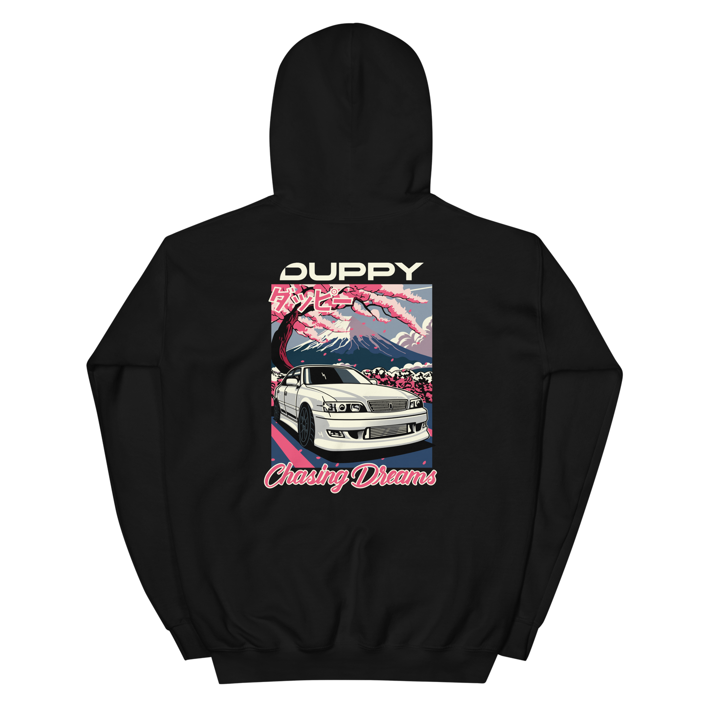Black Unisex Hoodie - Chasing Dreams