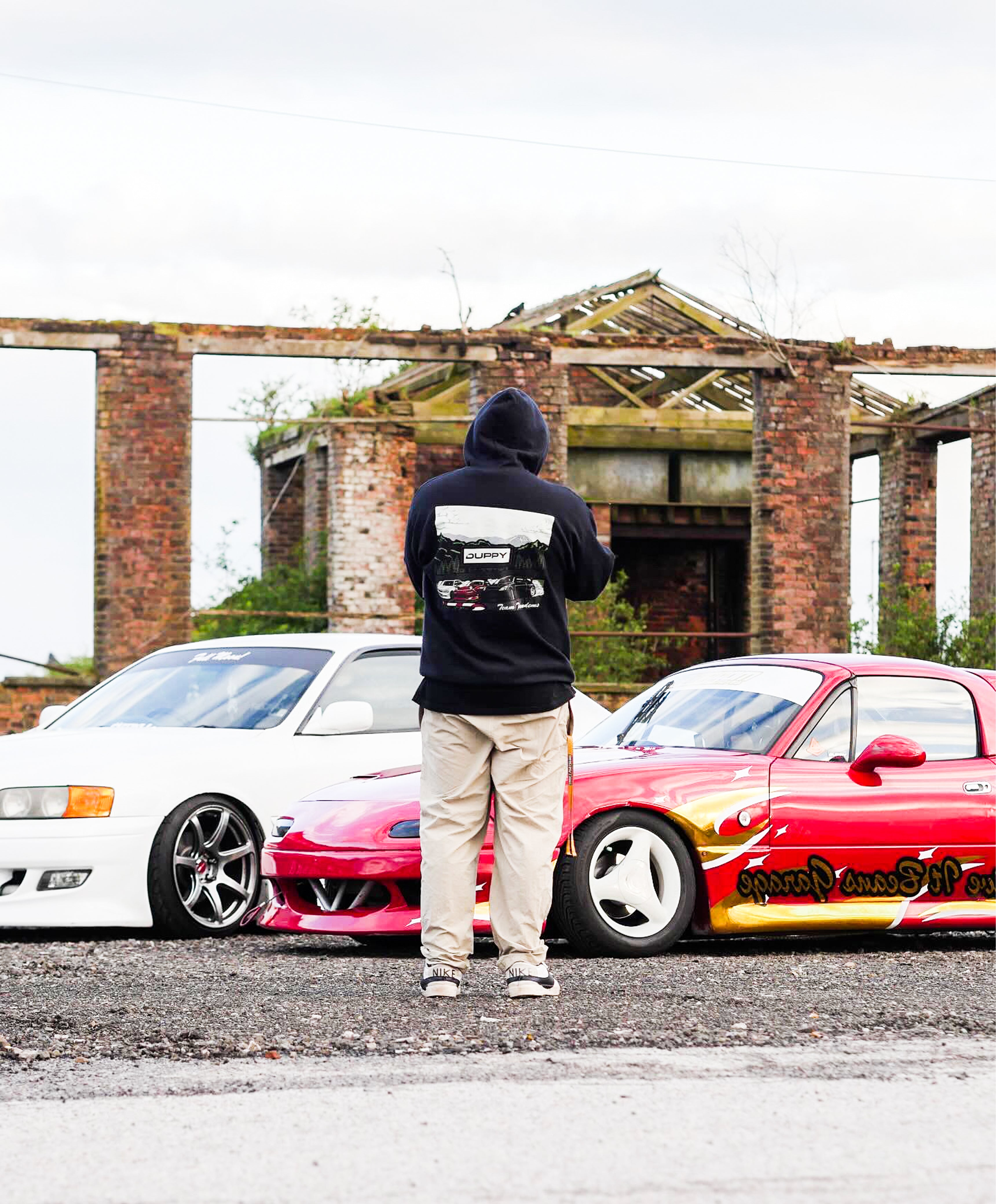 Black Unisex Hoodie - Tandem