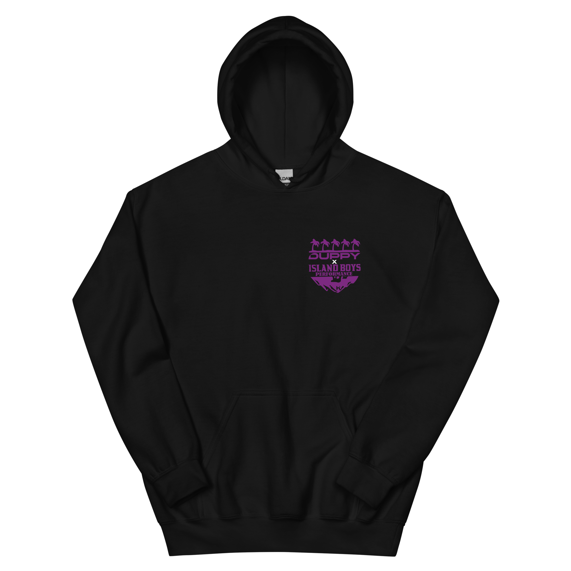 Black Unisex Hoodie - Duppy x Island boys