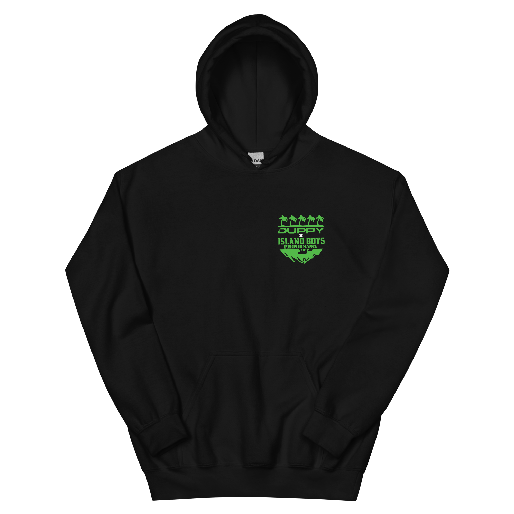 Black Unisex Hoodie - Duppy x Island boys