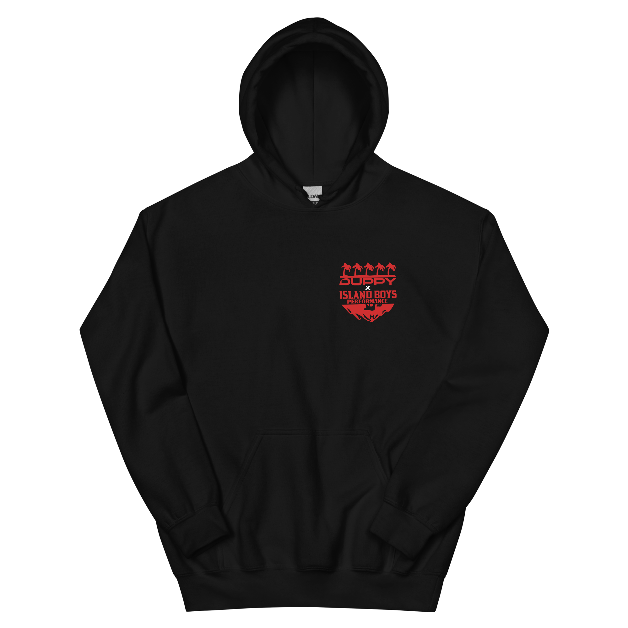 Black Unisex Hoodie - Duppy x Island boys