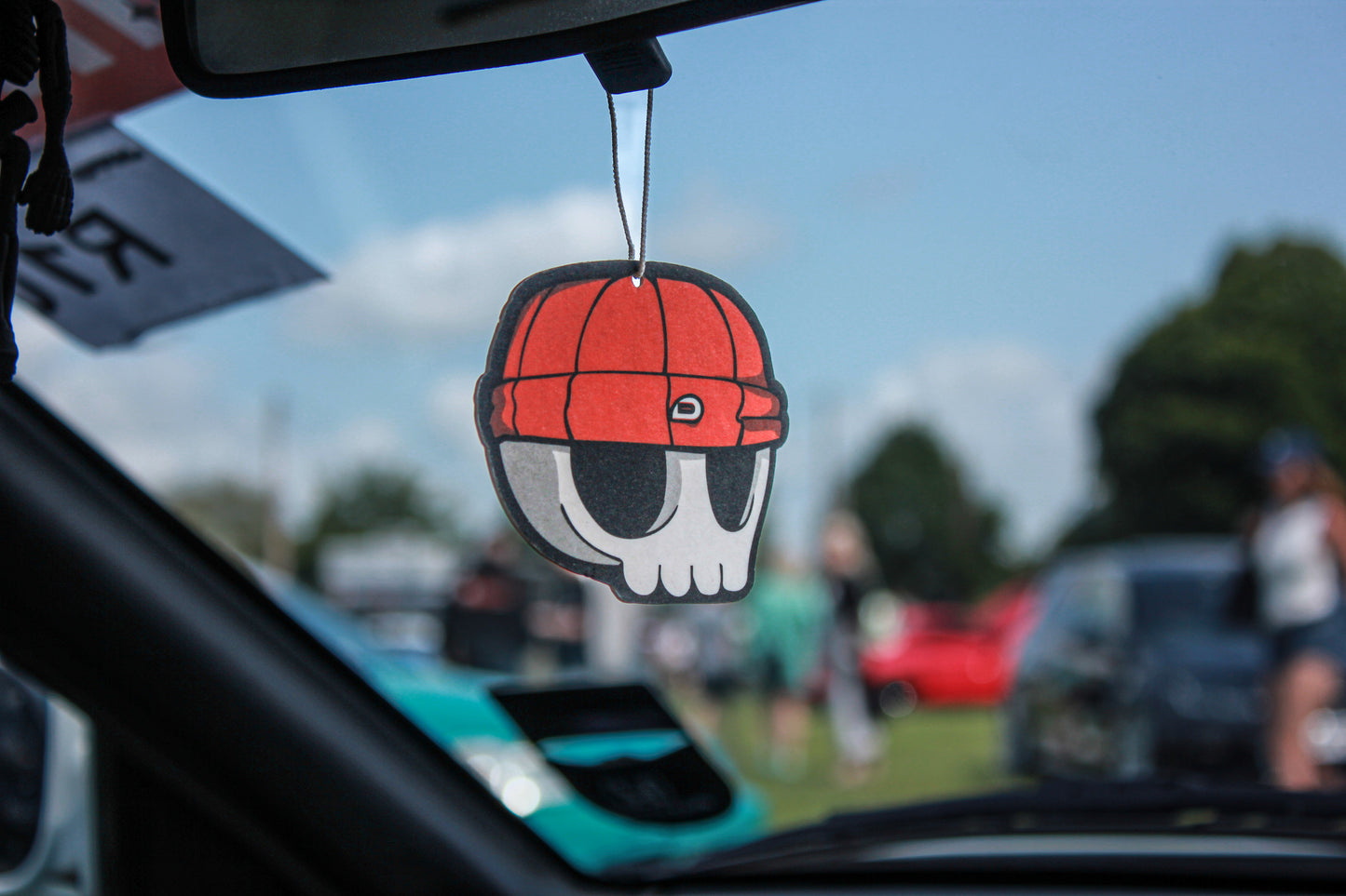 Duppy Skull Air Freshener - Cherry