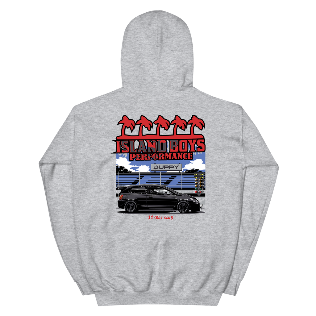 Black Unisex Hoodie - Duppy x Island boys
