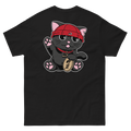 Black Unisex T-Shirt - Cat
