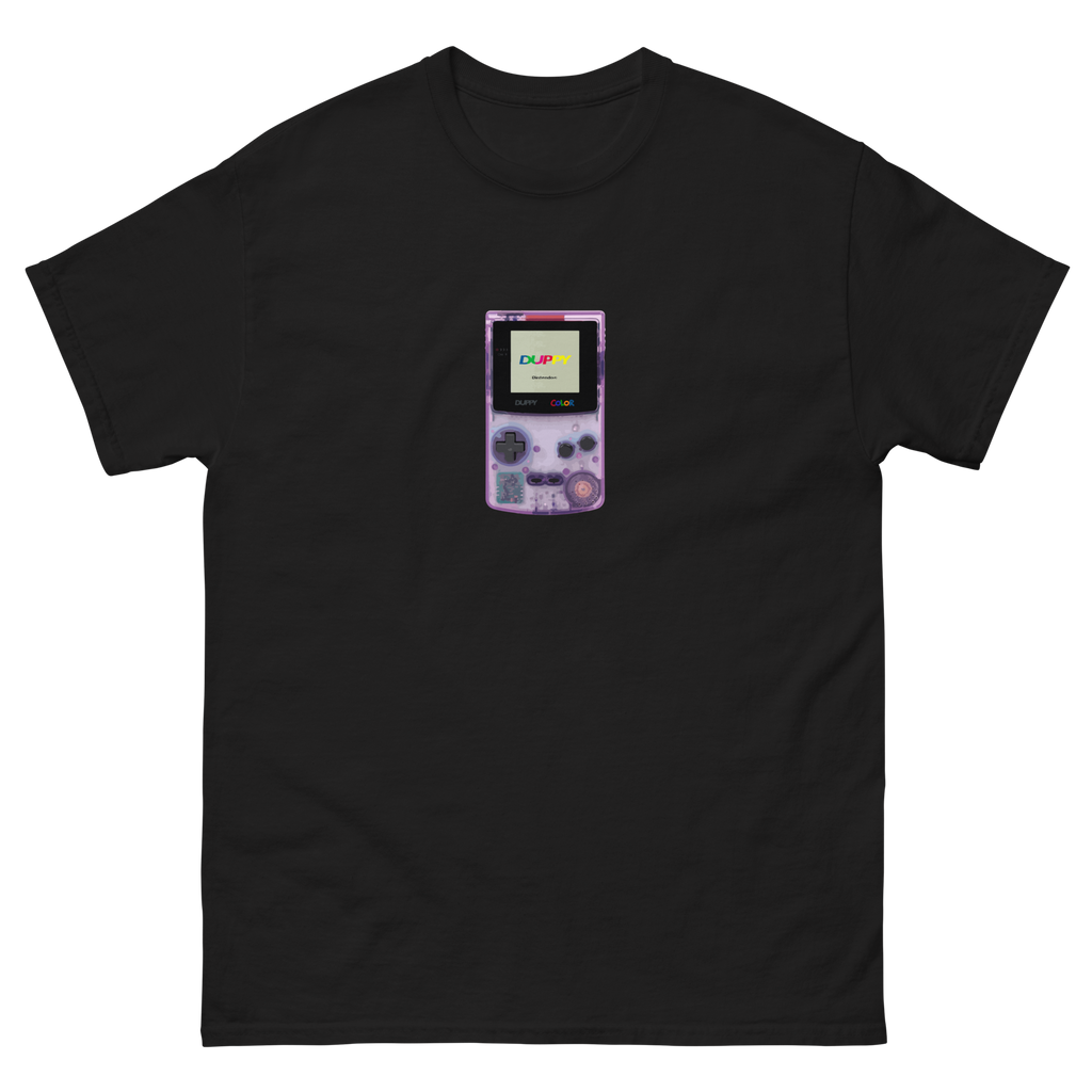Black Unisex T-Shirt Duppy GBC