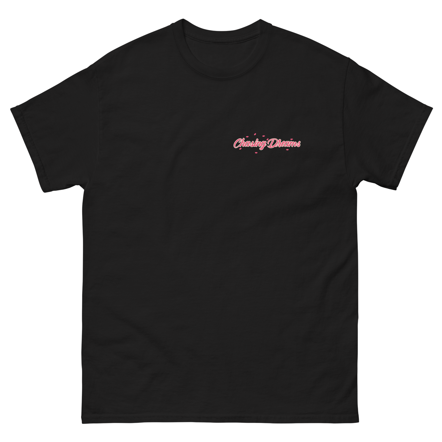 Black Unisex T-Shirt - Chasing Dreams