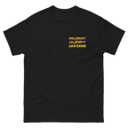 Black Unisex T-Shirt - Gold Dust