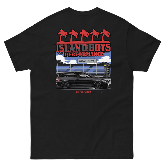 Black Unisex T-Shirt - Duppy x Island Boys Performance