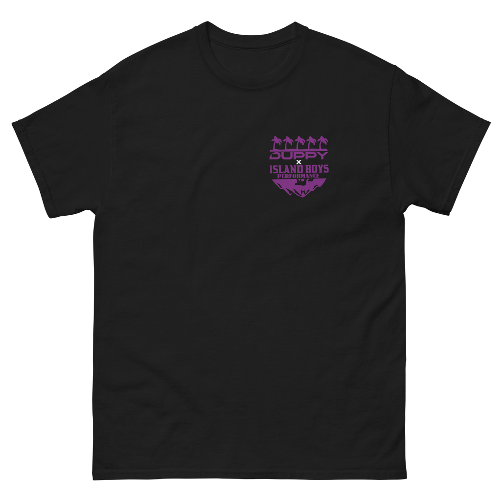 Black Unisex T-Shirt - Duppy x Island Boys Performance