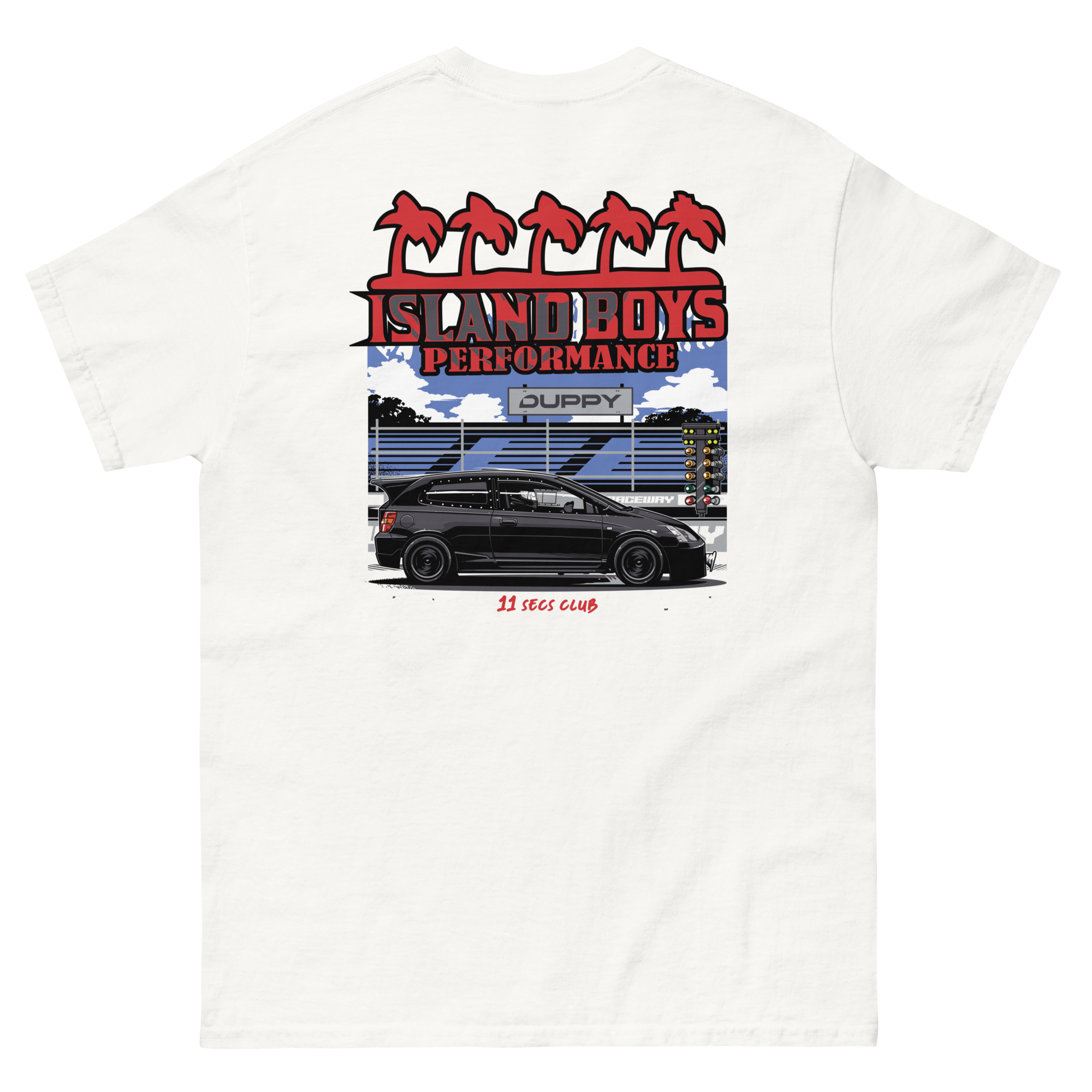 Black Unisex T-Shirt - Duppy x Island Boys Performance