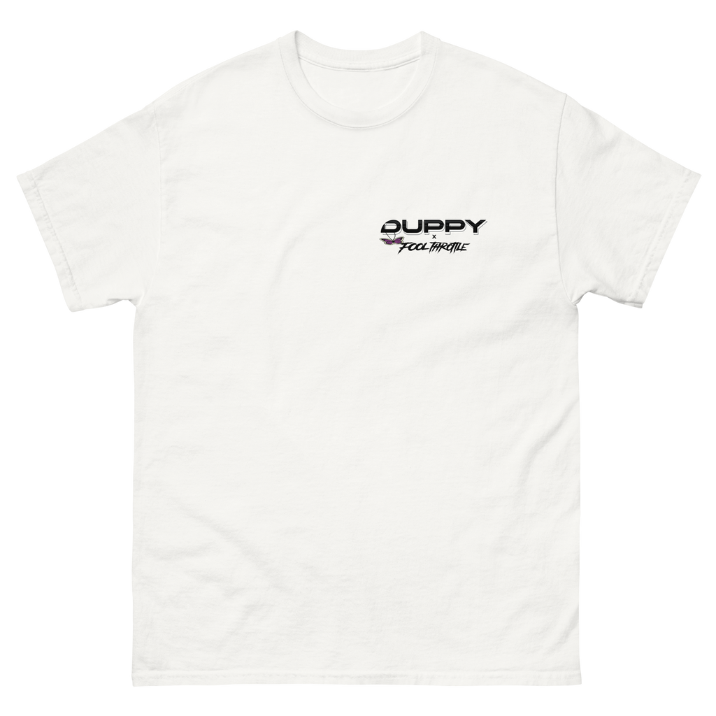 Black Unisex T-Shirt - Duppy x Fool Throttle