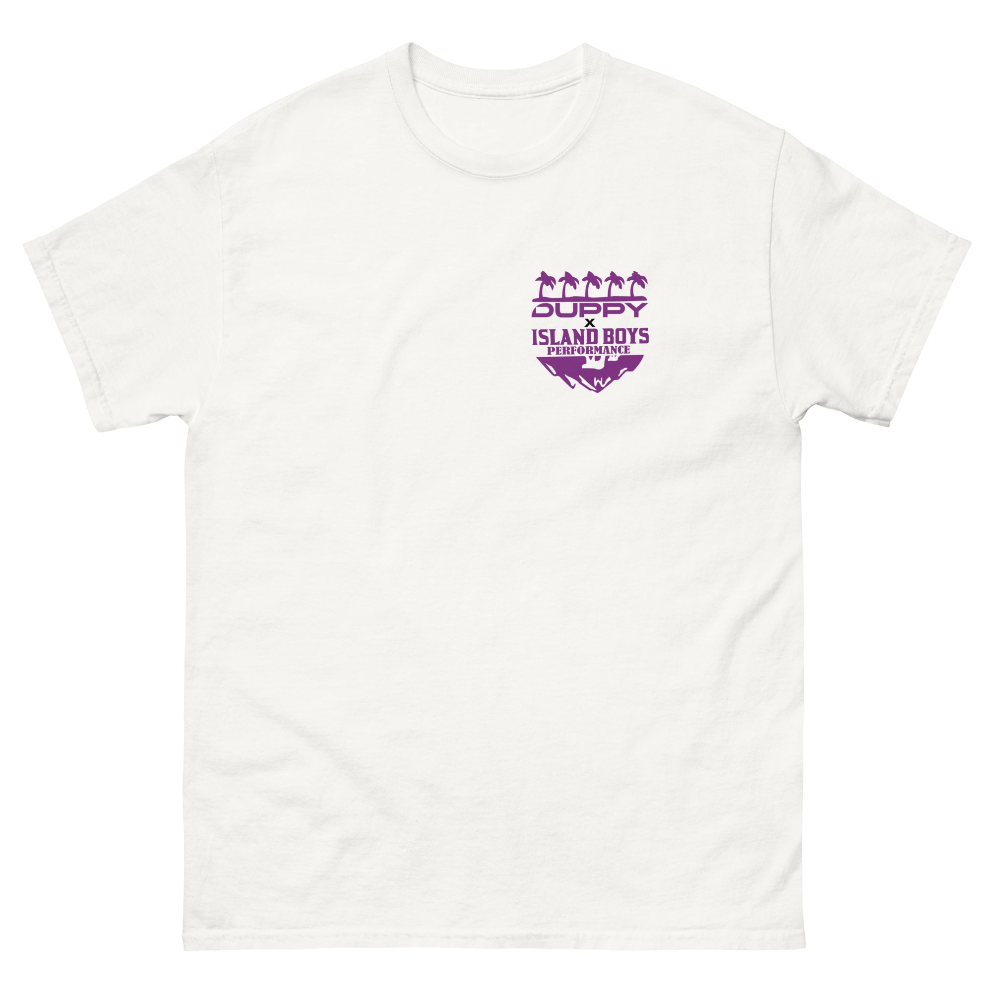 Black Unisex T-Shirt - Duppy x Island Boys Performance