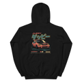 Black Unisex Hoodie - Duppy Skull Driver Em1