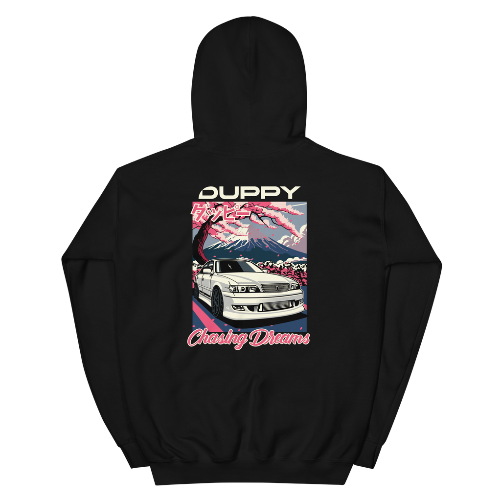 Black Unisex Hoodie - Chasing Dreams