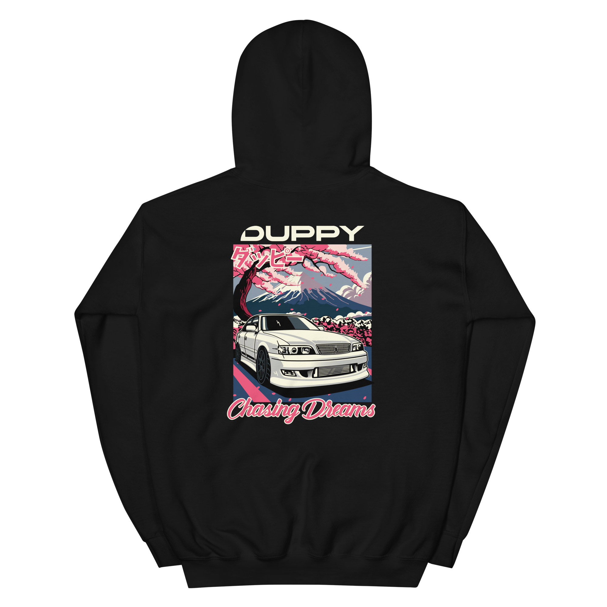 Black Unisex Hoodie - Chasing Dreams