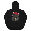 Black Unisex Hoodie - Duppy Maneki-neko