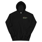 Black Unisex Hoodie - Duppy Skull Driver Em1