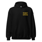 Black Unisex Hoodie - Gold Dust